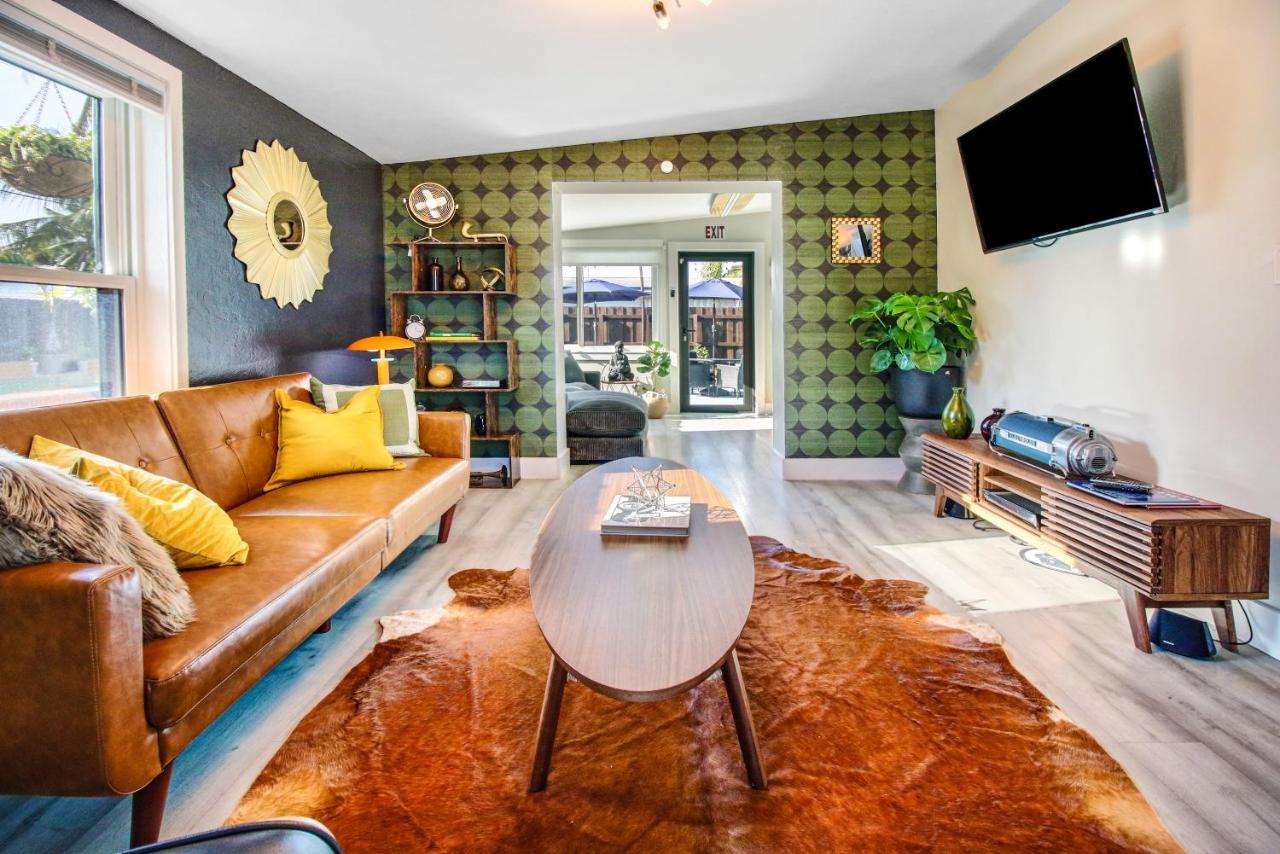 Private Heated Pool Oasis Pet-Friendly Retreat Short Or Long Stays Sleeps 2-8 Ppl Pompano Beach Exterior foto