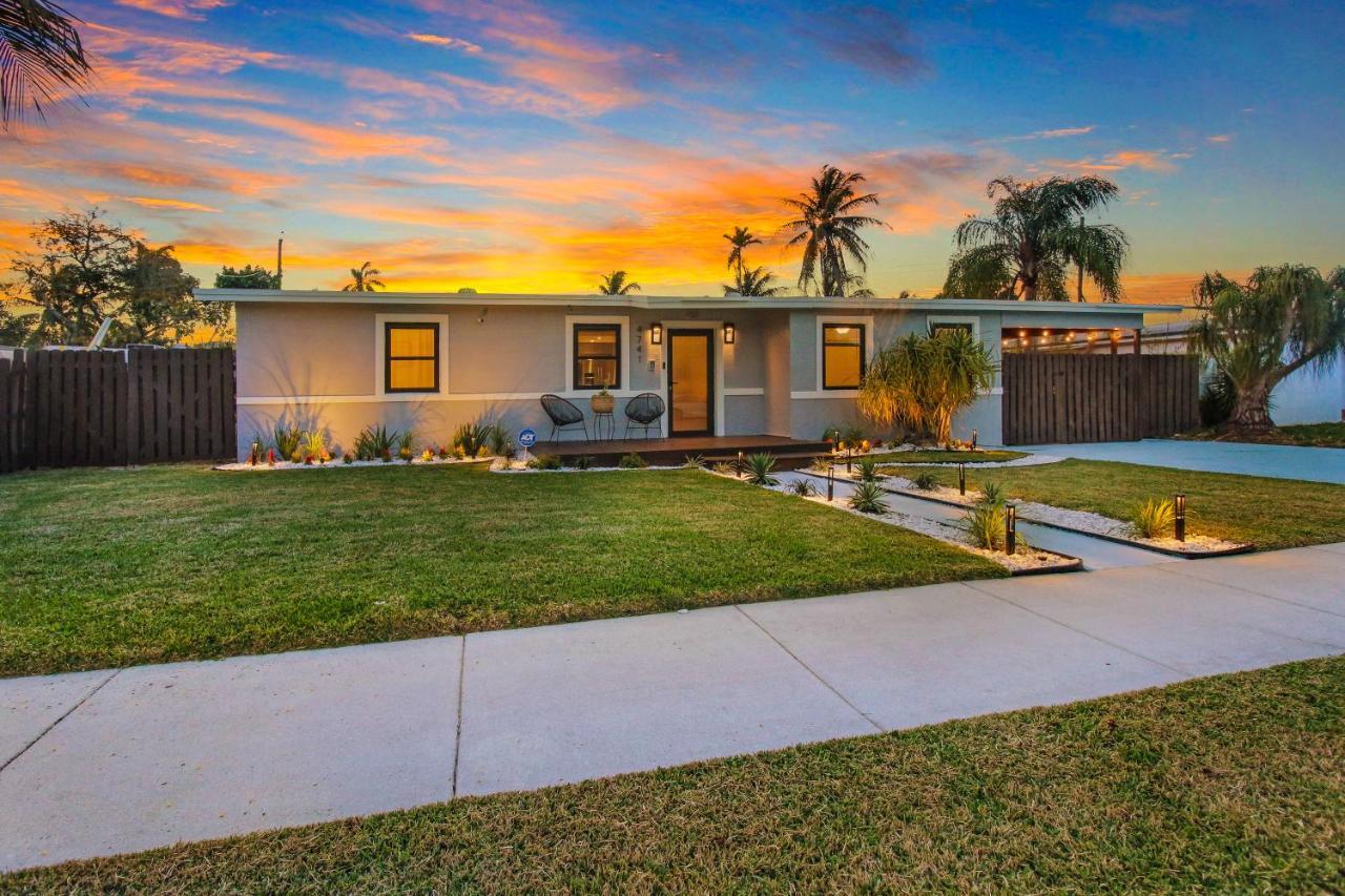 Private Heated Pool Oasis Pet-Friendly Retreat Short Or Long Stays Sleeps 2-8 Ppl Pompano Beach Exterior foto