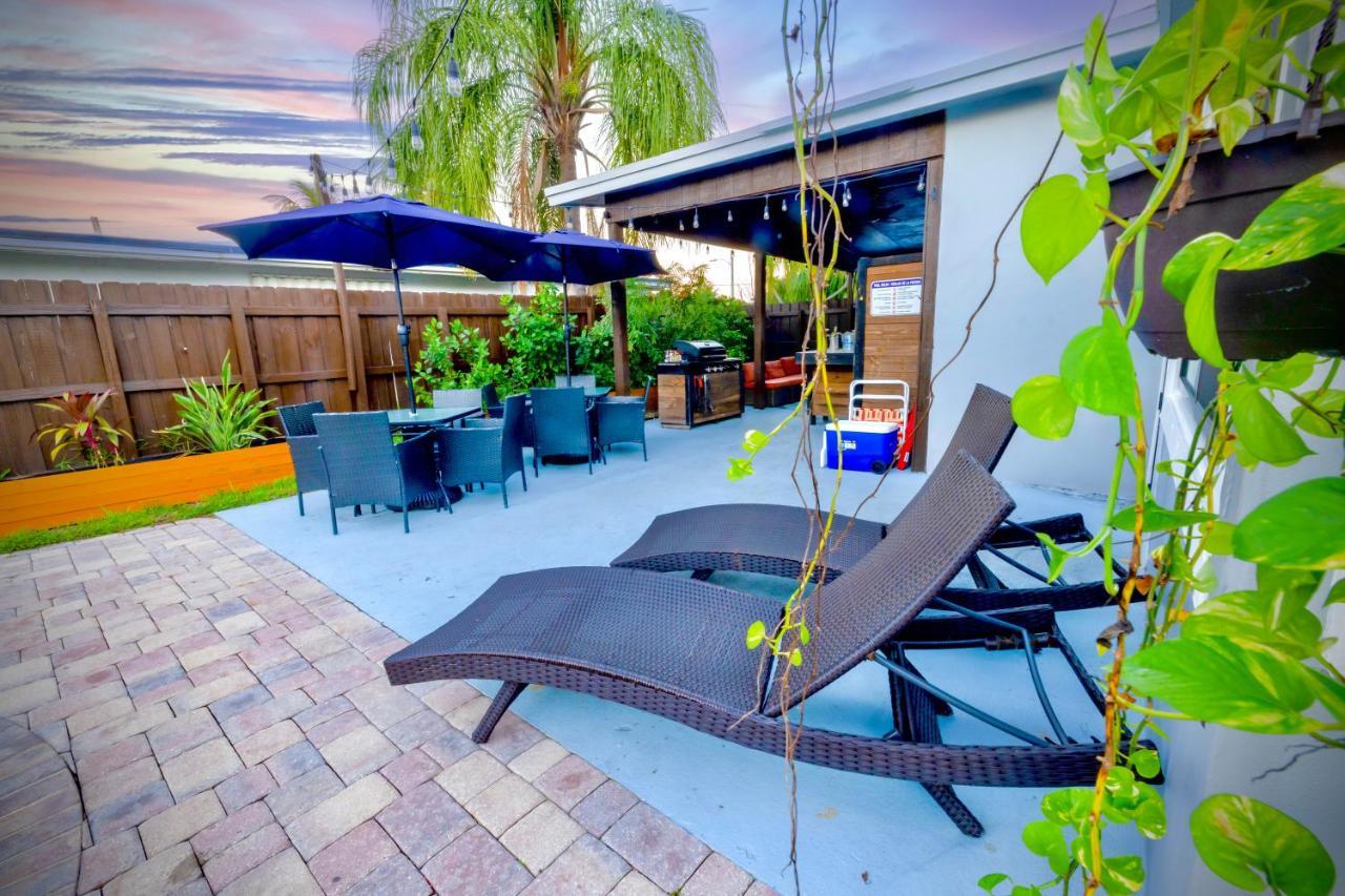 Private Heated Pool Oasis Pet-Friendly Retreat Short Or Long Stays Sleeps 2-8 Ppl Pompano Beach Exterior foto